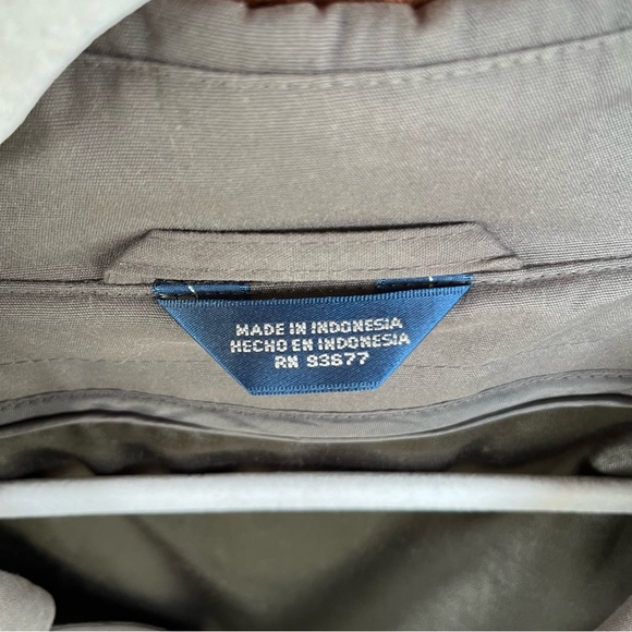 Town craft soft vintage lightweight trenchcoat men’s size 40 regular- unisex - Picture 15 of 15